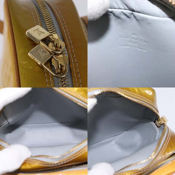 LOUIS VUITTON Monogram Vernis Wooster Shoulder Bag Gris M91036 - Picture 11 of 12